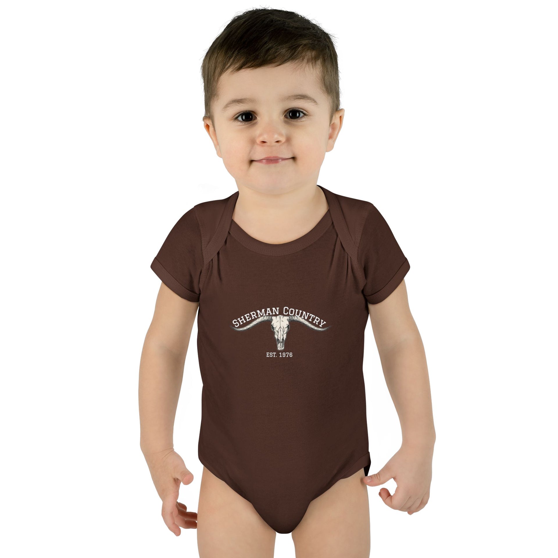 Sherman Country Baby Onesie