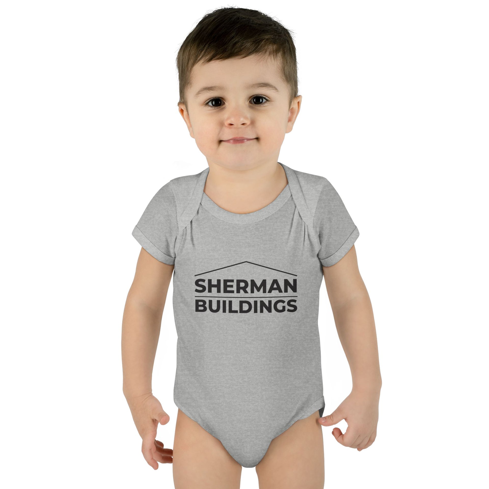 Sherman Buildings Onesie