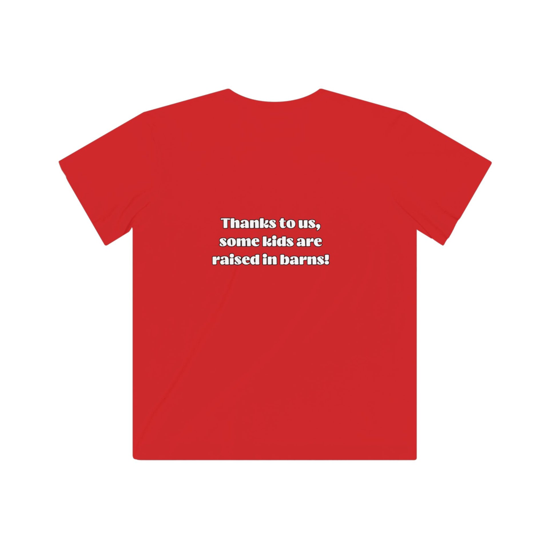 Raised In A Barn Kids Jersey T-Shirt