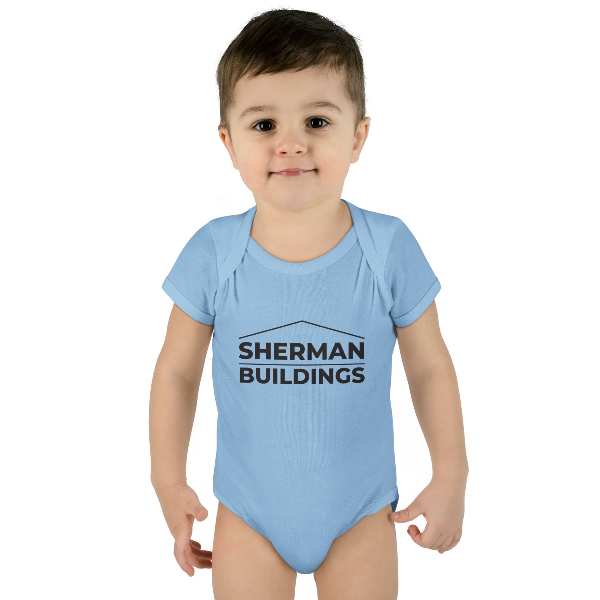 Sherman Buildings Onesie