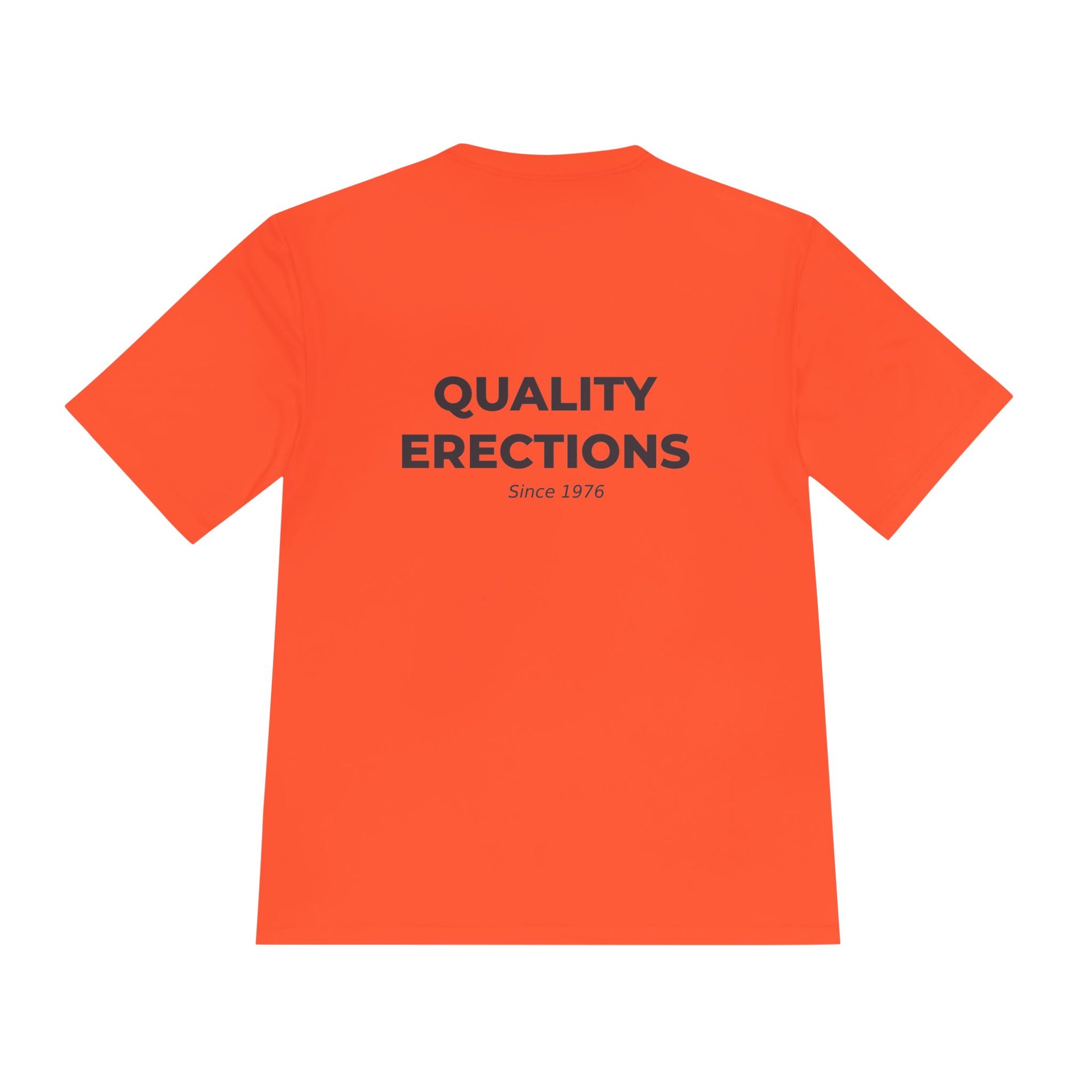 Hi-Vis Quality Erections Warmup Tee