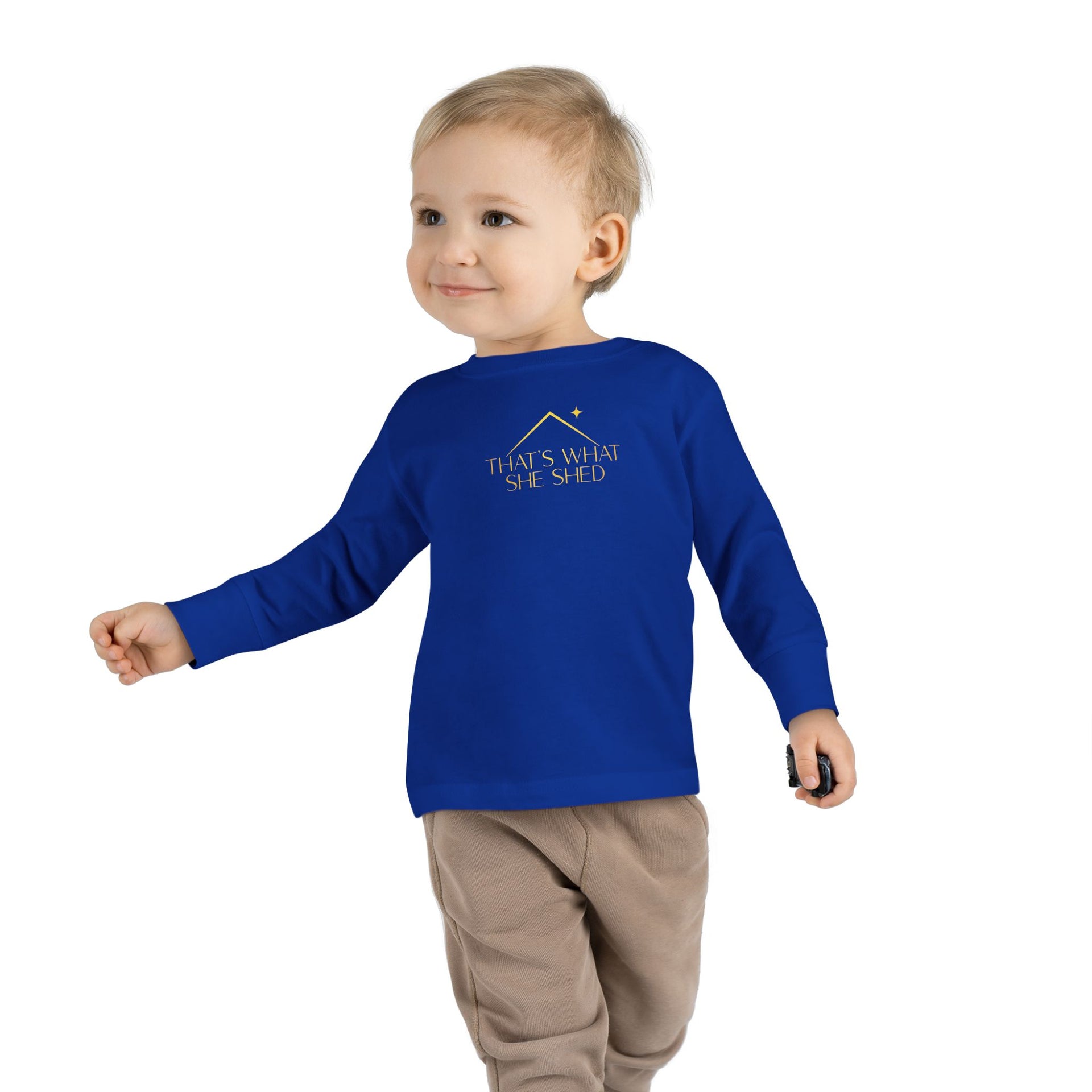 She Shed Baby/Toddler Long Sleeve T-Shirt