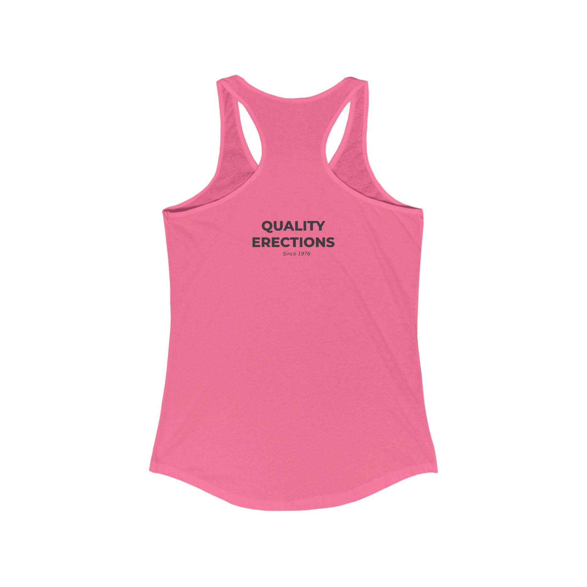 Quality Erections Racerback Tank