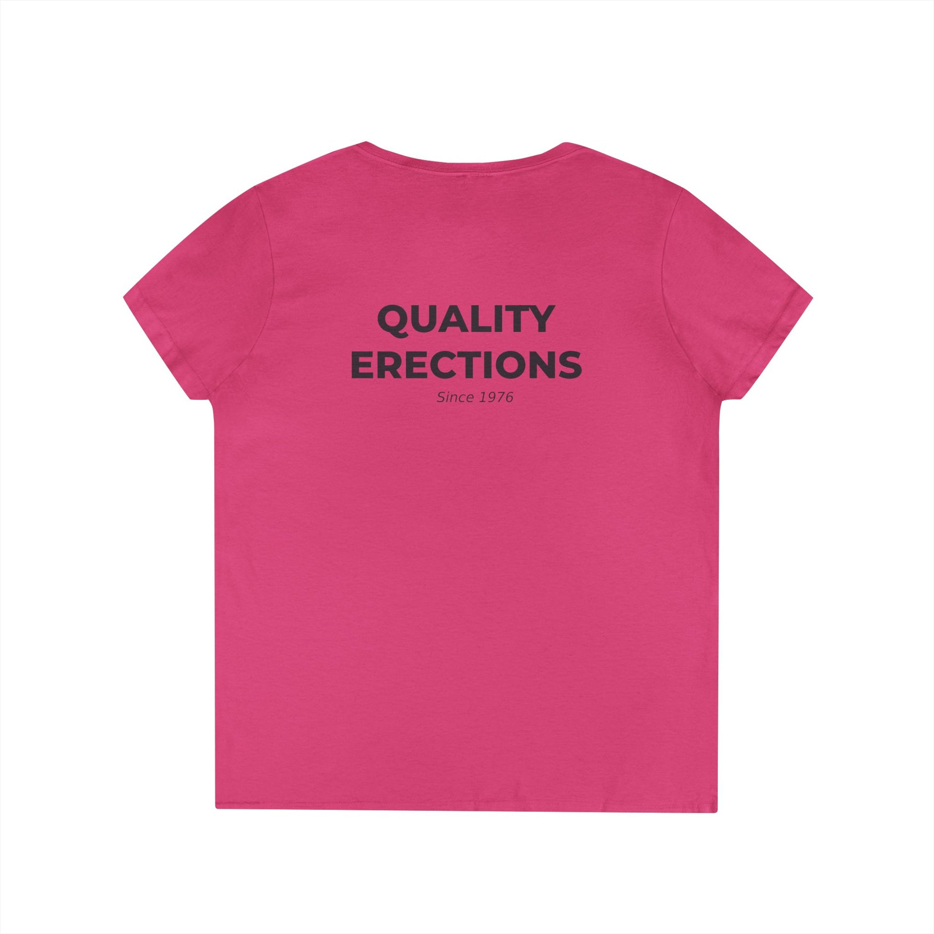 Quality Erections V-Neck T-Shirt