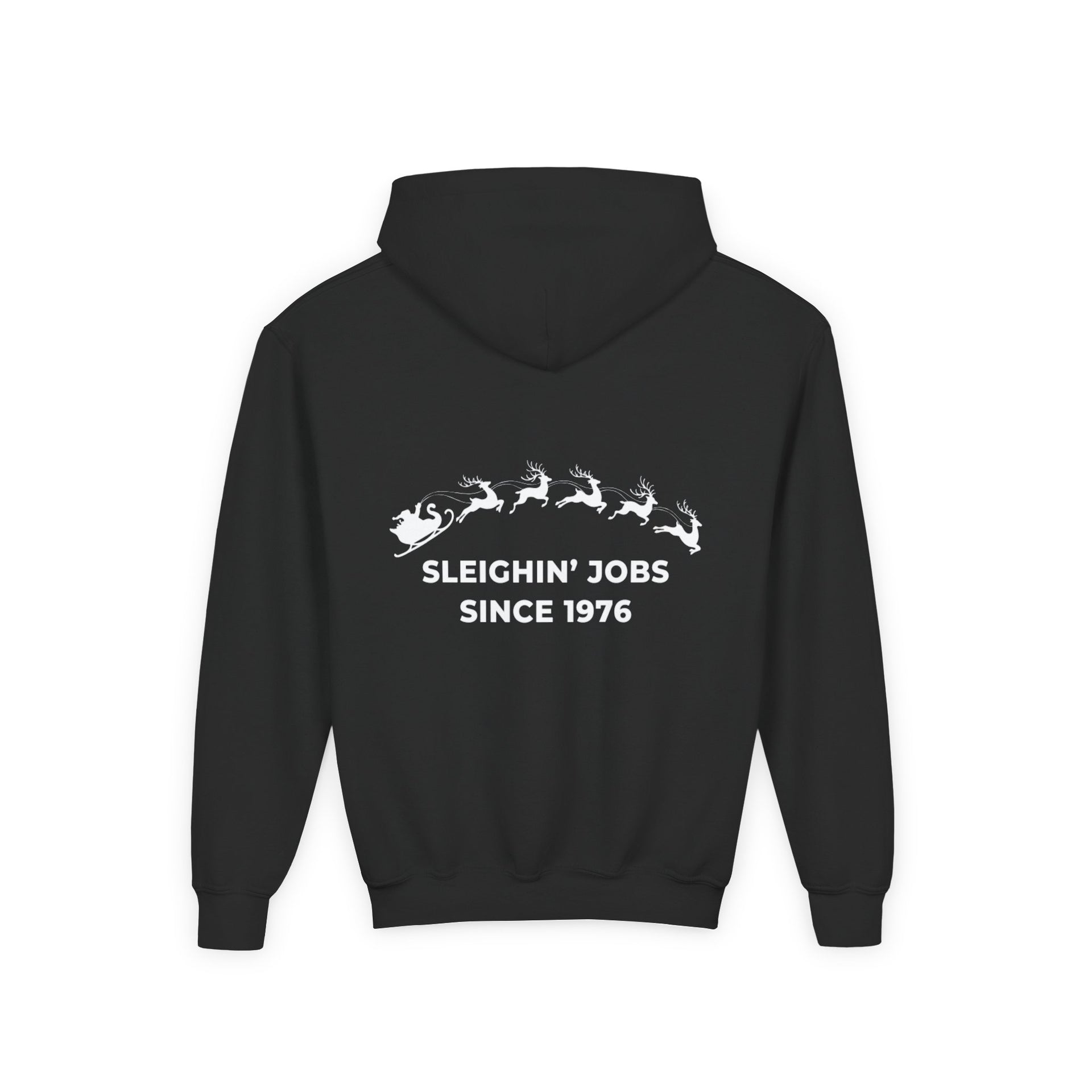 Sleighin Jobs Kids Hoodie