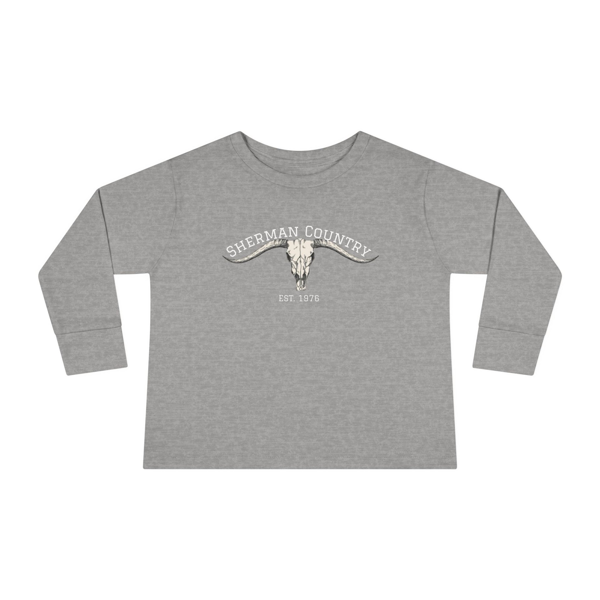 Sherman Country Toddler Long Sleeve T-Shirt