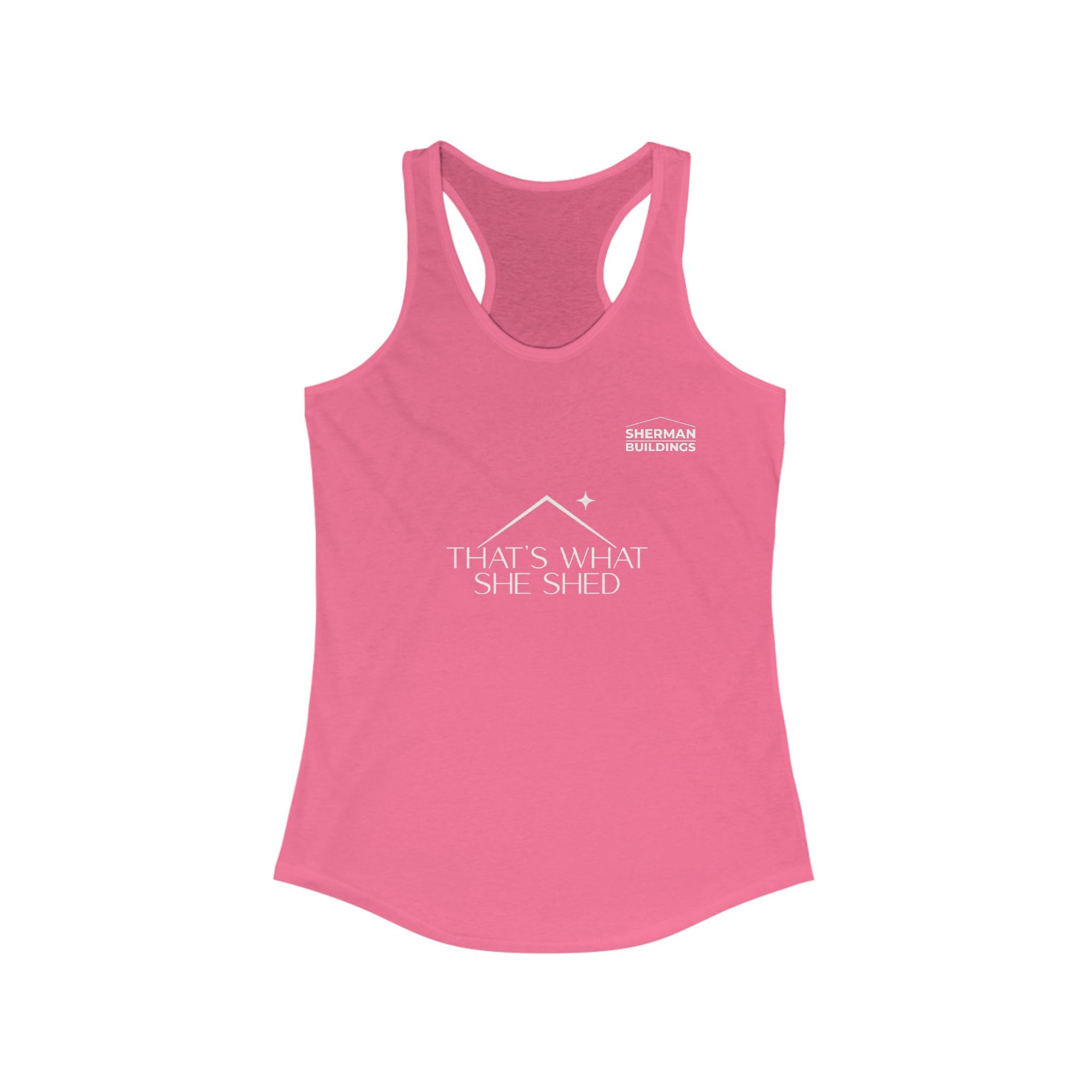 That’s What She Shed Women's Racerback Tank