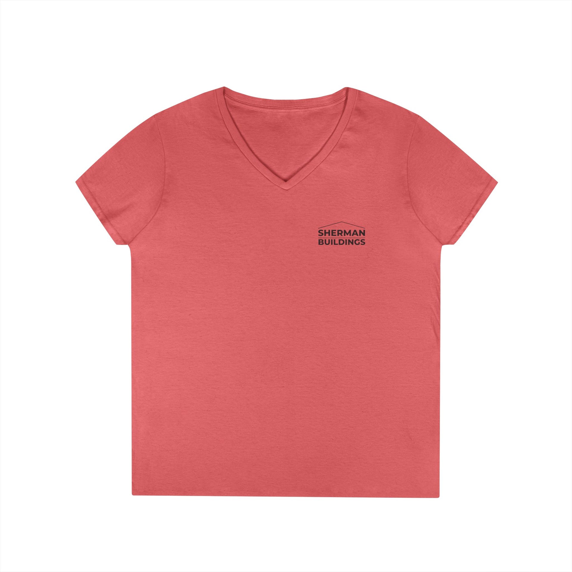 Sherman Buildings V-Neck Tee