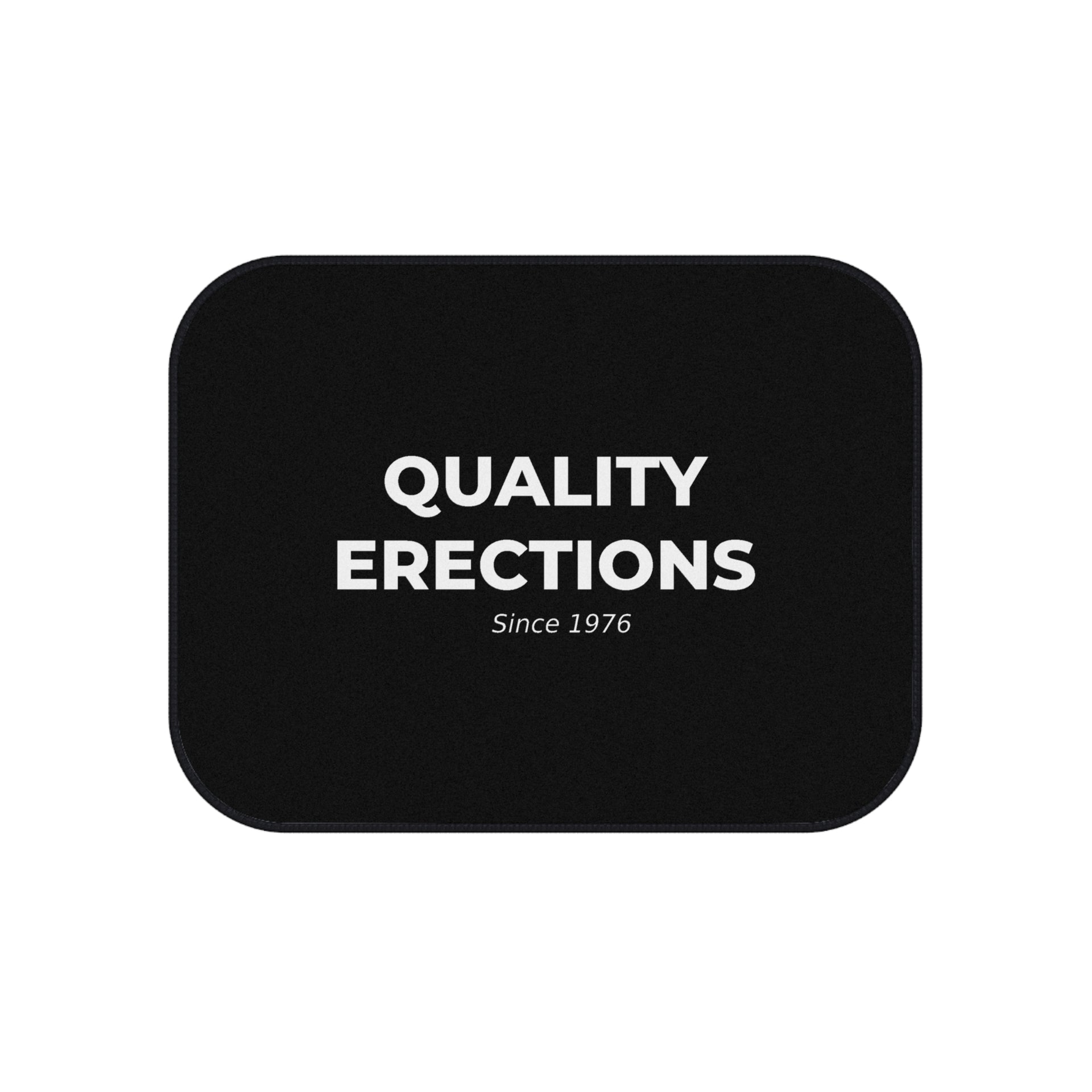 Quality Erections Car Mats