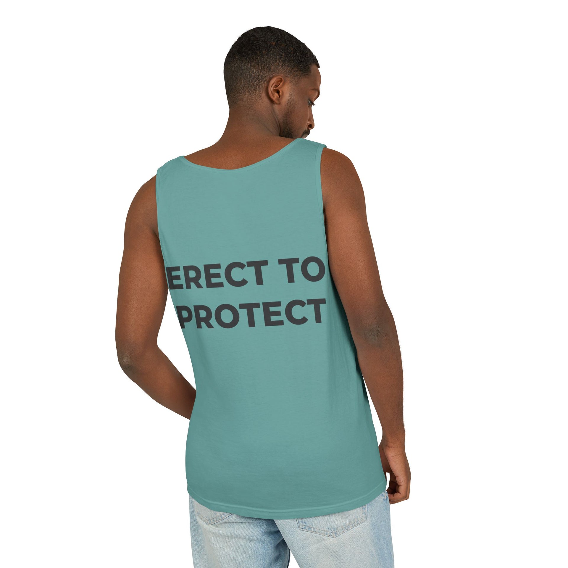Erect To Protect Muscle Tank